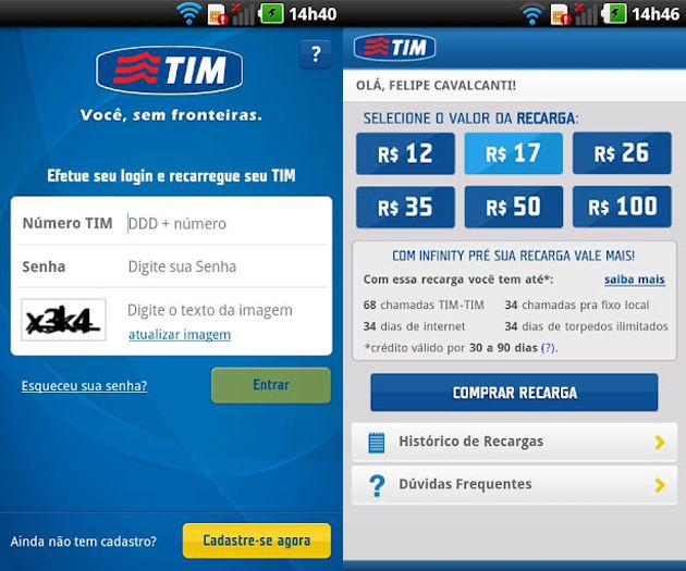 TIM Recarga (Imagem: Divulgação)