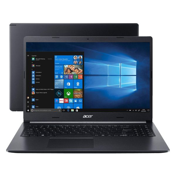 Notebook Acer Aspire 5 A515-54-55L0 Intel Core i5 - 8GB 256GB SSD 15,6” Full HD LED Windows 10 [CUPOM]