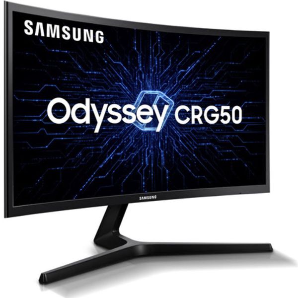 Monitor Curvo Samsung Odyssey 24", FHD, 144Hz, HDMI, DP, Freesync, Preto, Série CRG50