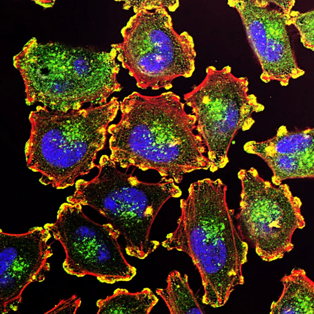 O câncer modifica as células cerebrais para que fiquem hiperativas, liberando mais substâncias que alimentam o crescimento de tumores (Imagem: National Cancer Institute/Unsplash)