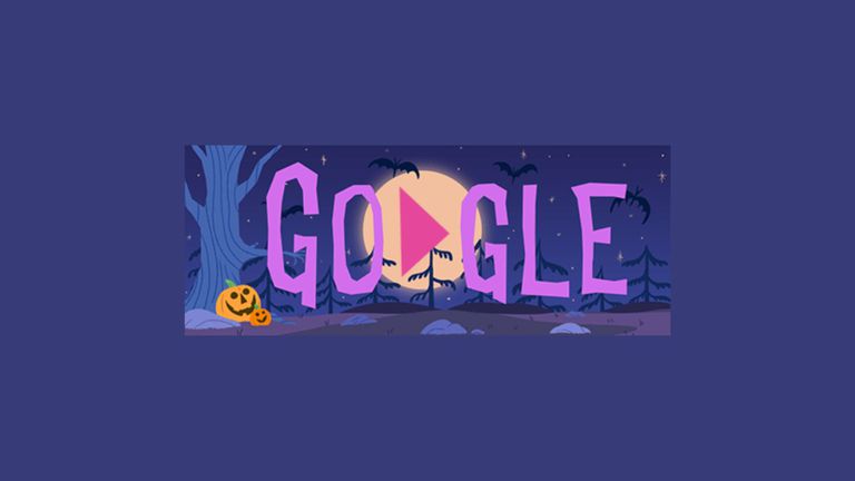 Google doodles, Jogos do dia das bruxas, Dia das bruxas