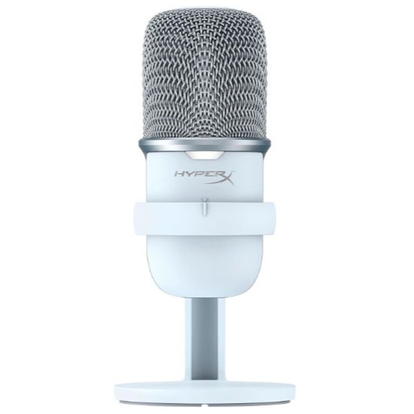 [PARCELADO] HyperX SoloCast USB WHT Microphone, Modelo: 519T2AA