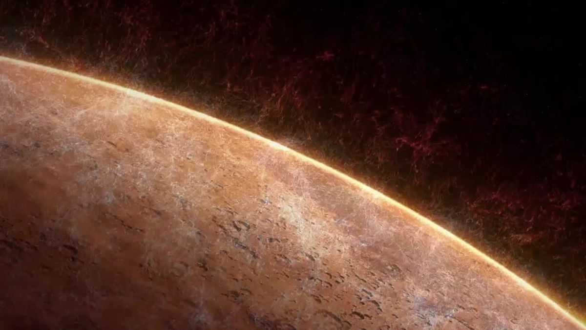 Evidências sugerem um oceano de água líquida escondido sob a superfície de Marte
