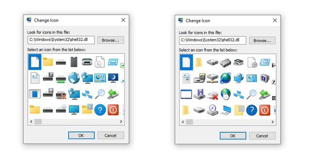 Esta captura de tela mostra como os ícones devem mudar (Imagem: Reprodução/Windows Latest)