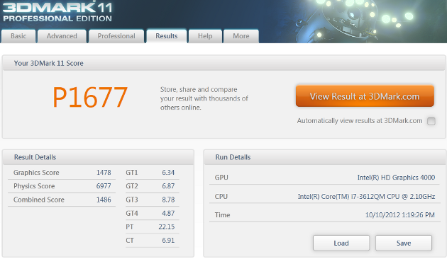 3DMark 11 - Performance 3DMark 11 - Performance