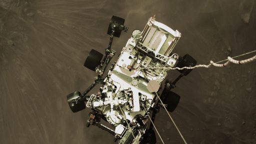 Rover Perseverance registrou vídeo e sons enquanto pousava em Marte; veja!
