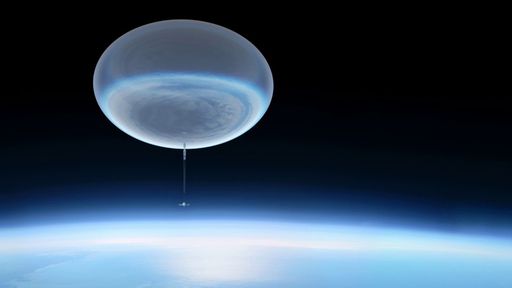NASA quer estudar o universo com telescópio preso em balão na estratosfera