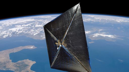 Vela espacial movida a laser pode permitir a exploração de estrelas distantes