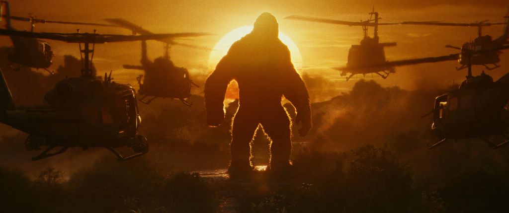 Kong no seu filme solo (Imagem: Reprodução/Warner Bros./Legendary Pictures)