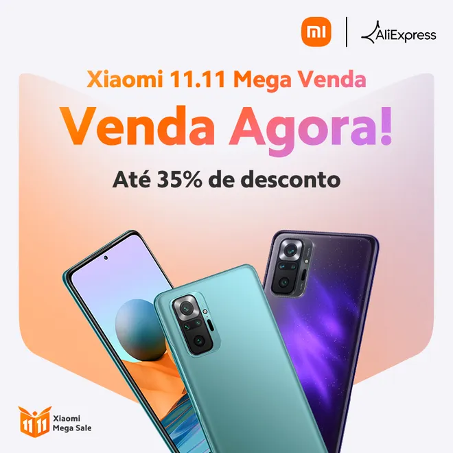 AliExpress dá desconto de até 50% em smartphones Xiaomi 11T Pro