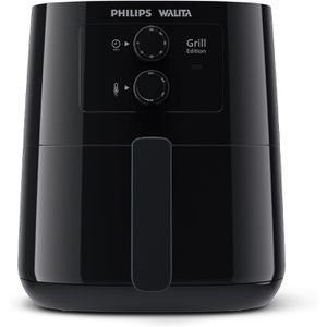 Fritadeira Airfryer Série 3000 Grill Edition, Philips Walita, com 4.1L de capacidade, Preta, 1400W