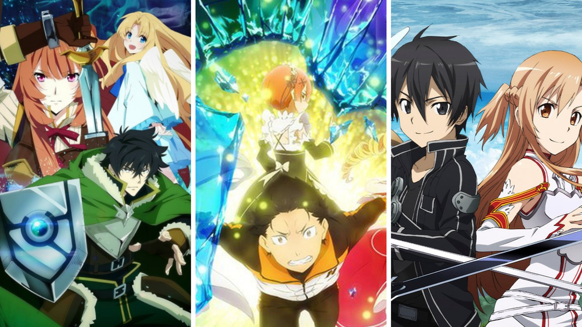 5 ANIMES ISEKAI ONDE O PROTAGONISTA É TRANSFERIDO PARA UM MUNDO DE