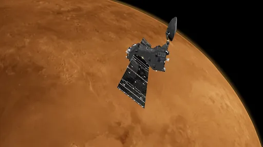 Sonda da ESA adota novos limites para buscar gases biomarcadores em Marte