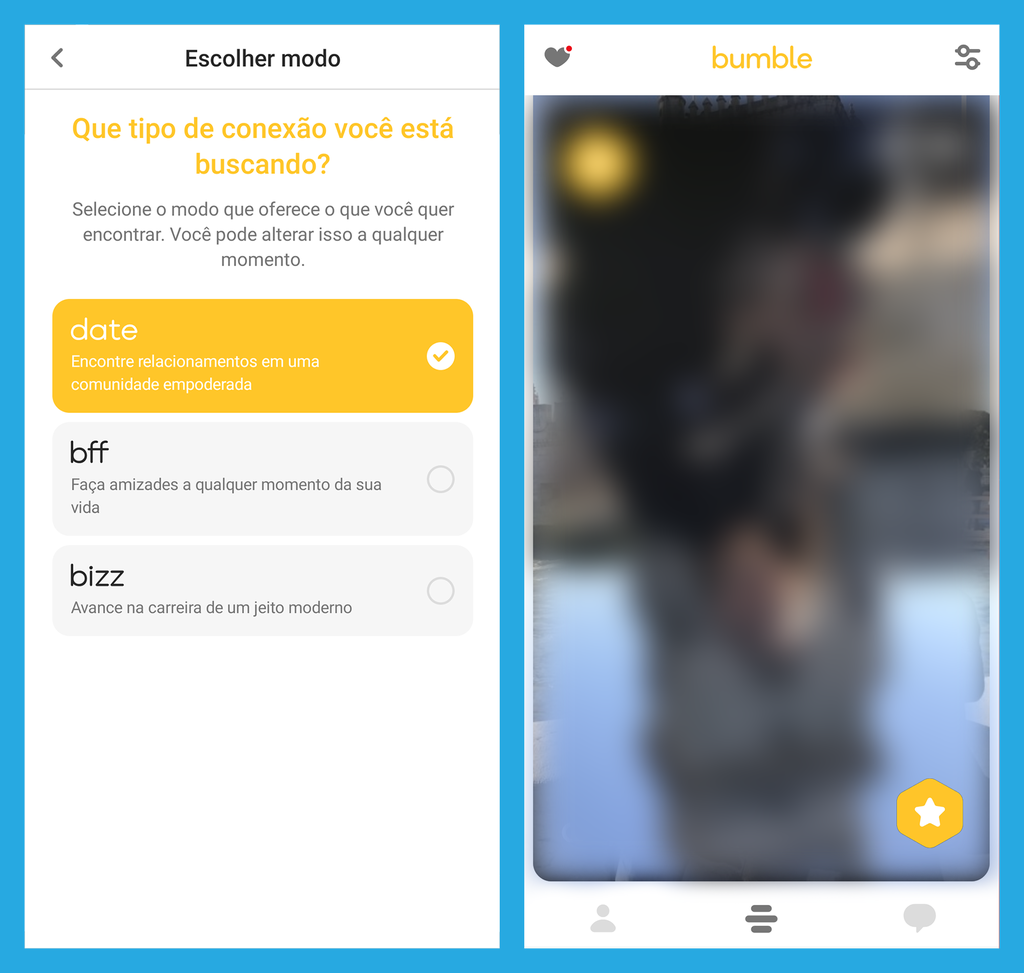 Aplicativo pode ser usado para encontrar novas amizades e conexões profissionais (Imagem: André Magalhães/Captura de tela)