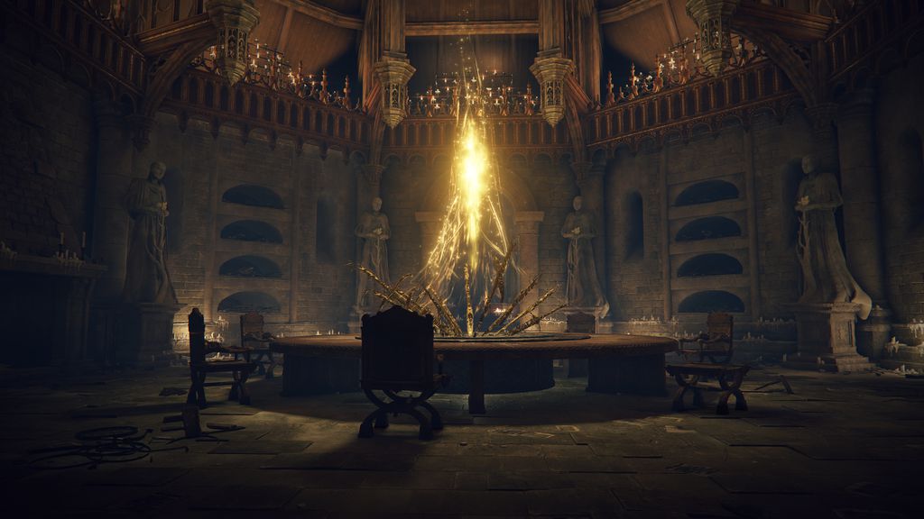 Autor de Game of Thrones, George R. R. Martin, escreveu base de tramas políticas e familiares de Elden Ring (Imagem: Divulgação/Bandai Namco/FromSoftware)