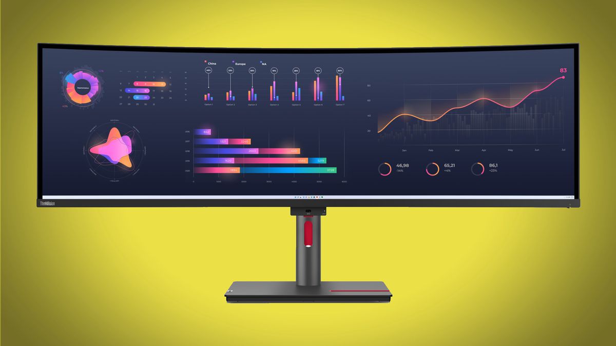 Lenovo lança monitores ThinkVision Mini LED, VoIP, ultrawide e mais ...