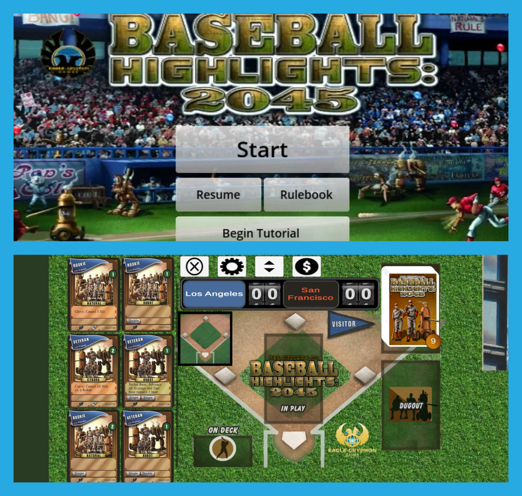4 jogos de baseball para celular