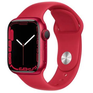 Apple Watch Series 7 41mm GPS Caixa (PRODUCT)RED - Alumínio Pulseira Esportiva [CASHBACK ZOOM]
