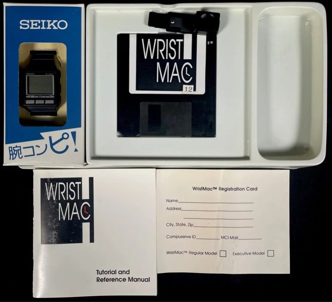 WristMac é considerado o pai do Apple Watch (Imagem: Reprodução/Comic Connect)