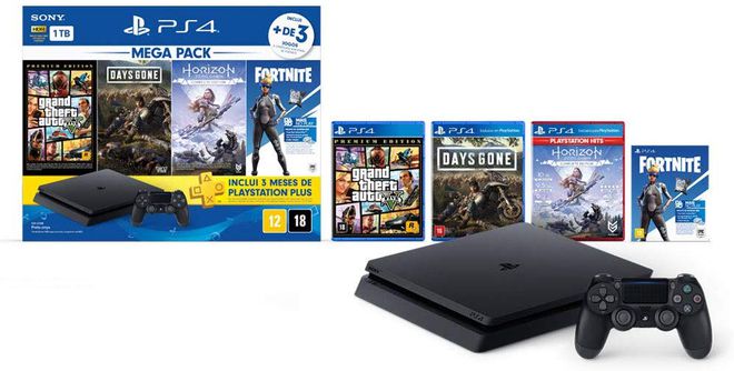 Black Friday 2017: Sony revela preços promocionais para PS4 Slim e