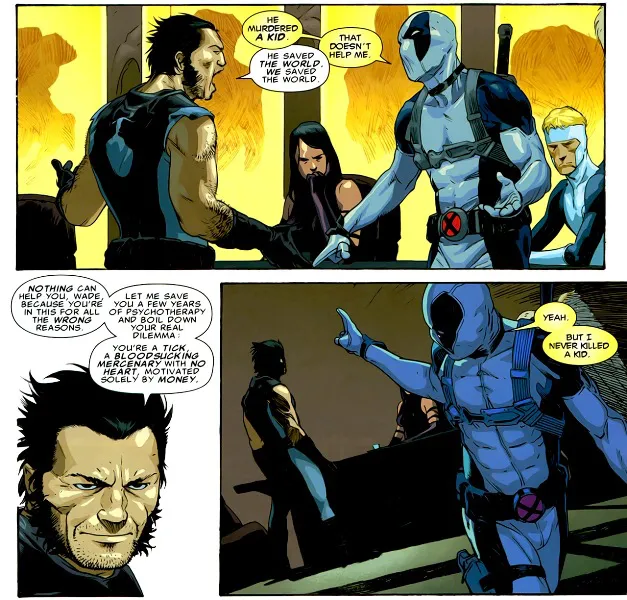 Wolverine odeia o Deadpool nas HQs devido a este simples motivo