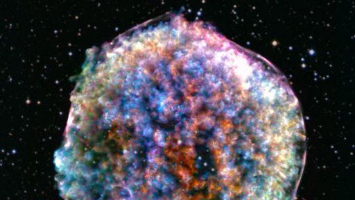 NASA divulga nova imagem da supernova Tycho — ou o que sobrou dela