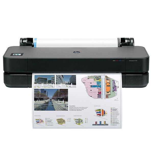 Impressora HP DesignJet T250, Jato de Tinta Térmico, Colorida, A3, Bivolt - 5HB06A#B1K