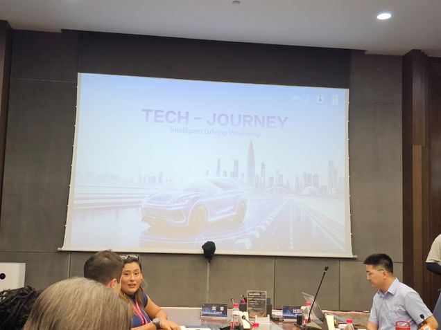 Evento BYD na China