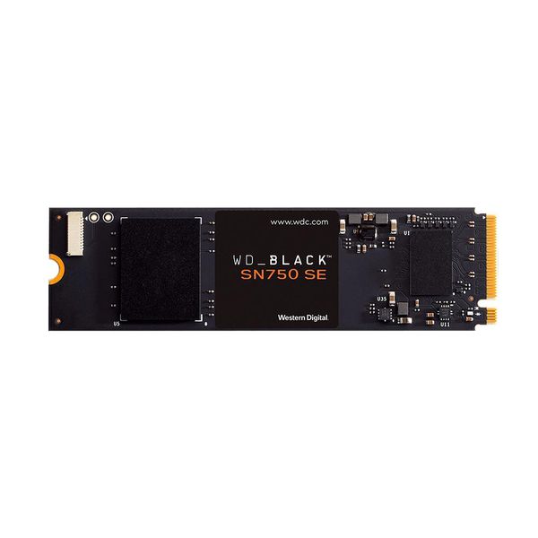 SSD WD Black SN750 SE 500GB, M.2, NVMe, PCIe Gen4, Leitura 3600MB/s Gravação 2000MB/s - WDS500G1B0E