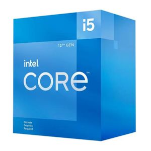 Processador Intel Core i5-12400F, 2.5GHz (4.4GHz Max Turbo), LGA 1700, Cache 18MB - BX8071512400F