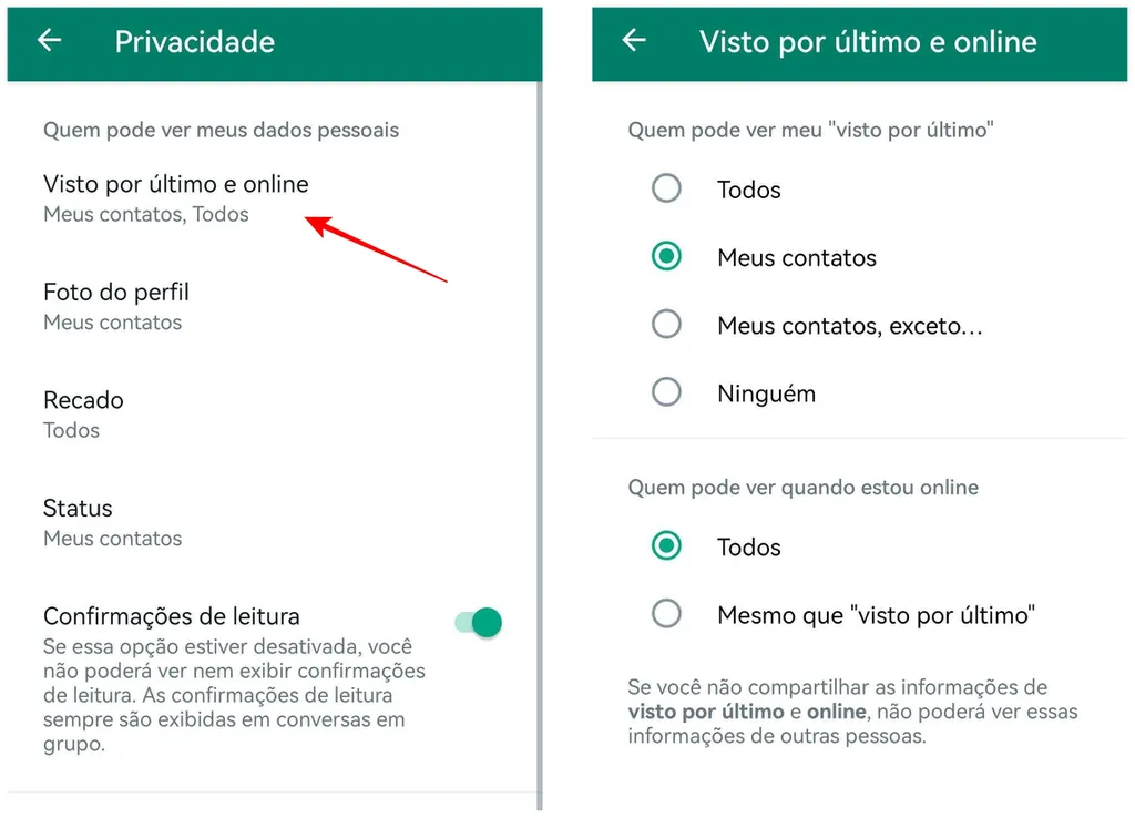 Como ficar invisível no WhatsApp sem precisar usar aplicativos? - Positivo  do seu jeito