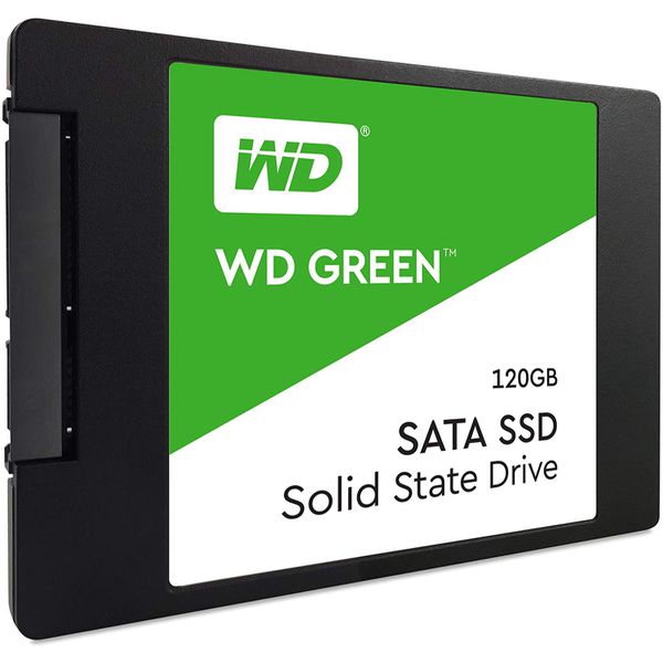 SSD Wd Green 2.5 120Gb SATA IIi 6Gb/S Leituras. 545Mb/S e Gravações. 430Mb/S - Wds120G2G0A