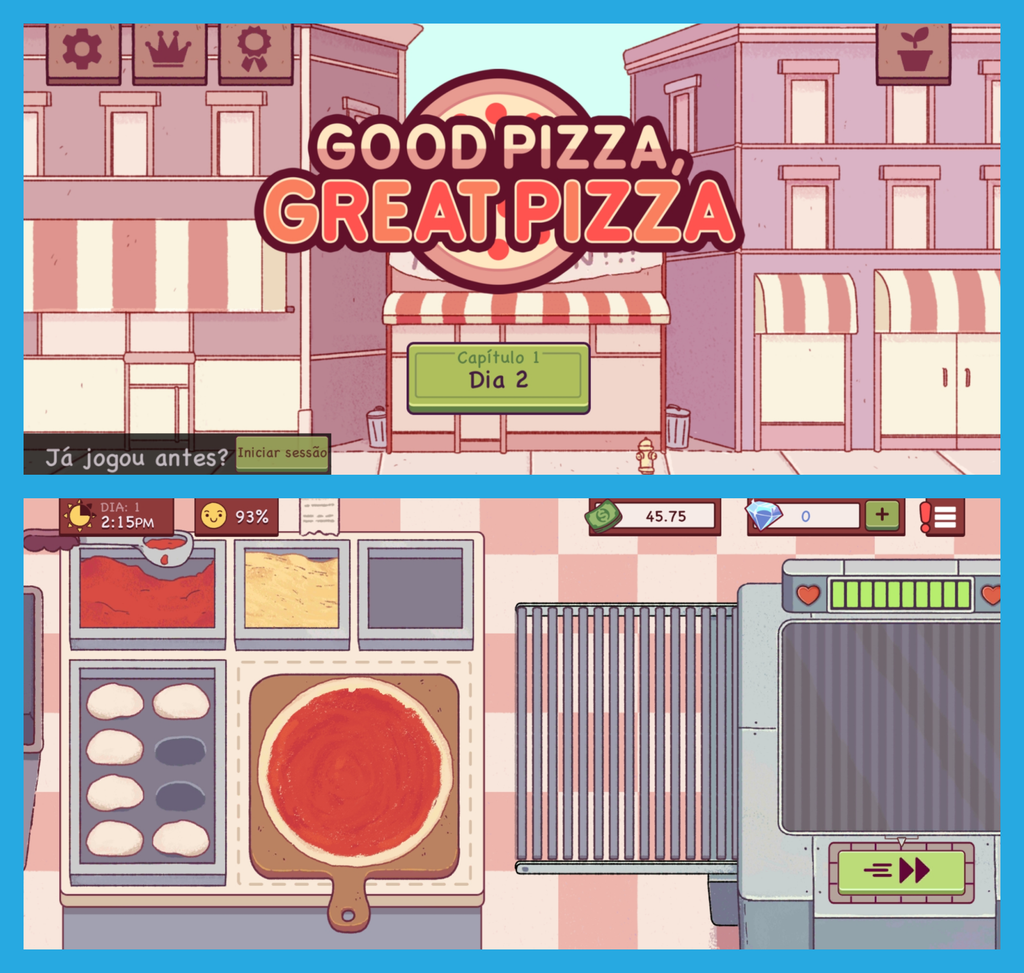 O MELHOR JOGO DE RESTAURANTE PARA ANDROID - GOOD PIZZA 