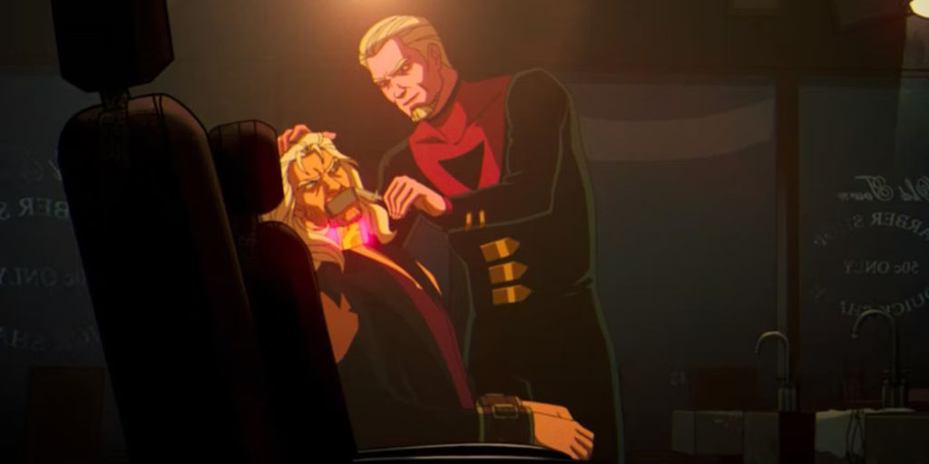 Bastion e seu prisioneiro, Magneto (Imagem: Reprodução/Marvel Studios)