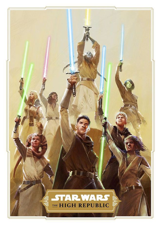Os Jedi da Alta República (Imagem: Lucasfilm Books)