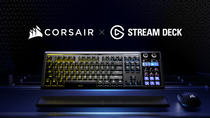 Corsair lança primeiro teclado gamer com stream deck integrado