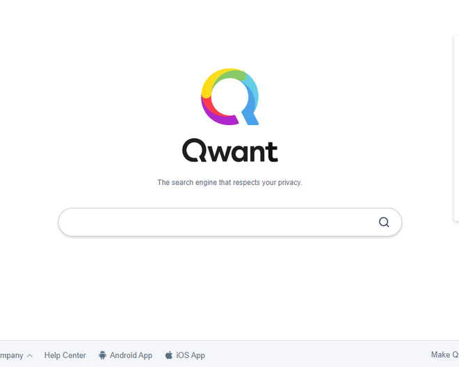 Qwant: site de pesquisas mais rápido e menos completo que o Google (Captura de tela: Ariane Velasco)