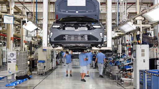 Volkswagen aposta na indústria 4.0 para otimizar produção de carros no Brasil