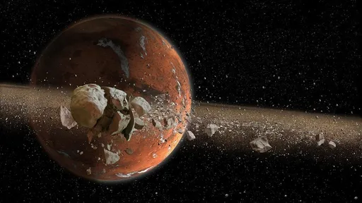 Luas de Marte sugerem que o planeta já teve um anel – e terá outro no futuro