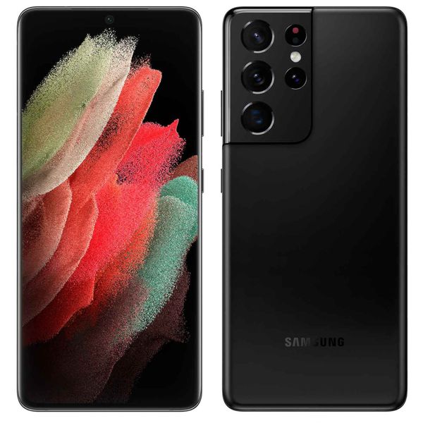 Samsung Galaxy S21 Ultra Preto, Tela de 6,8”, 5G, 256GB e Câmera Quádrupla de 108MP+10MP+12MP+10MP [CASHBACK]