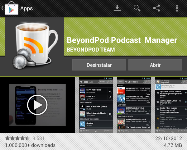 Podcast Android