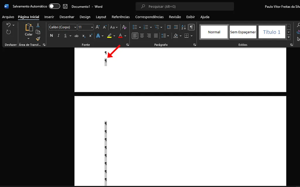 Como remover TRAÇO que não quer apagar no Word 