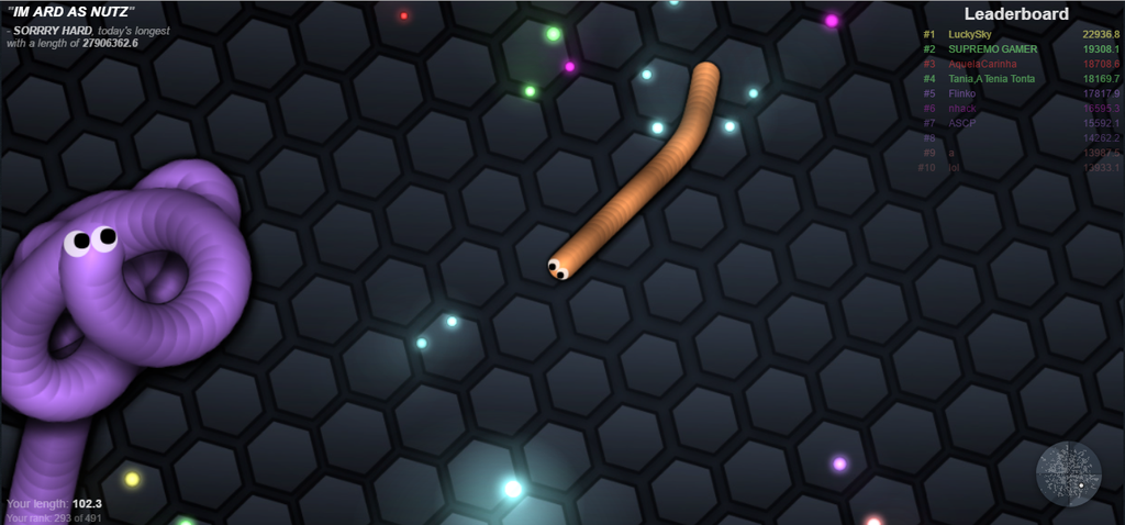 Slither.io - NOVA MINHOCA COM MAIS BOOST DO JOGO ! ( Slither