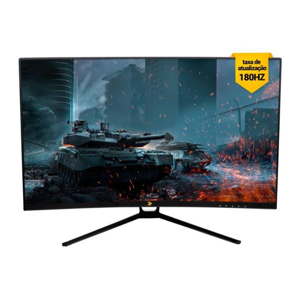 Monitor Gamer KBM! GAMING MG320 27' Led, Curvo, 180Hz, Full Hd, 1ms, Adaptive Sync, Hdmi/Displayport