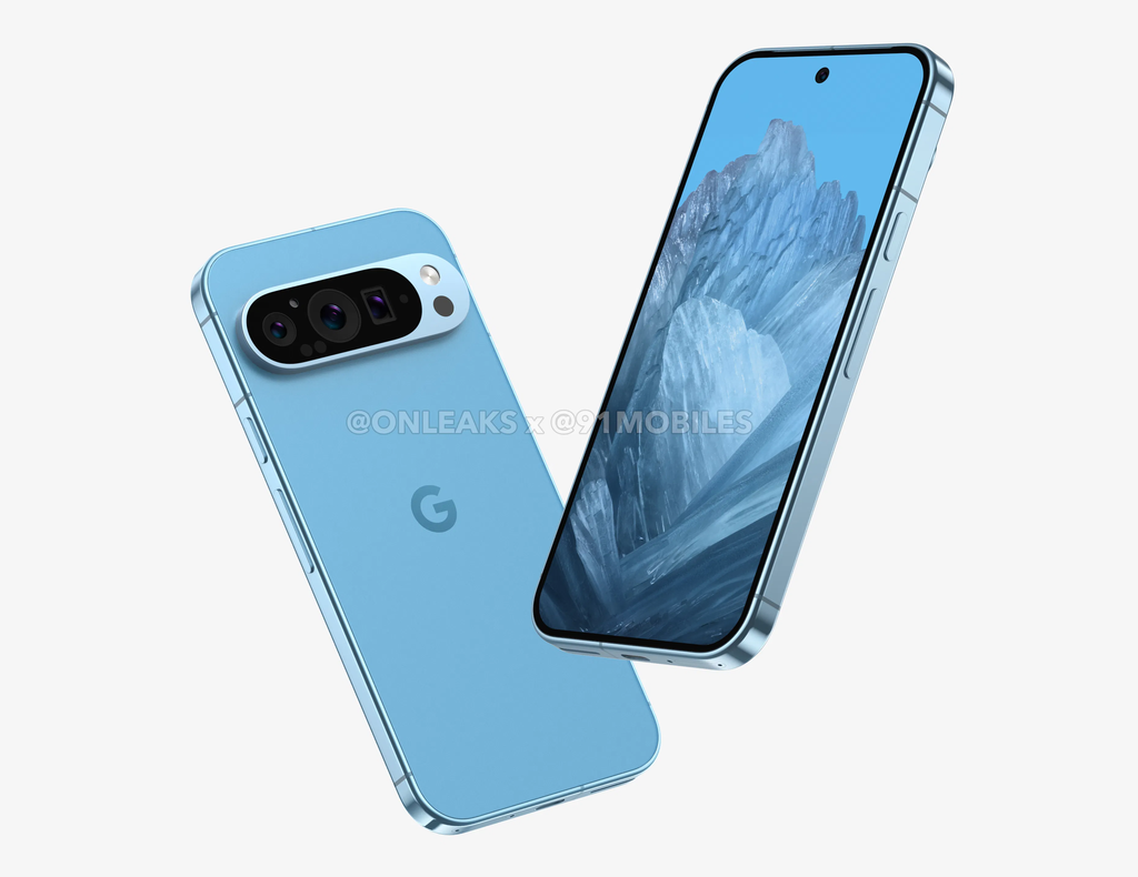 Pixel 9 será o primeiro smartphone compacto do Google com lente periscópio para zoom de alta definição (Imagem: Reprodução/91mobiles)