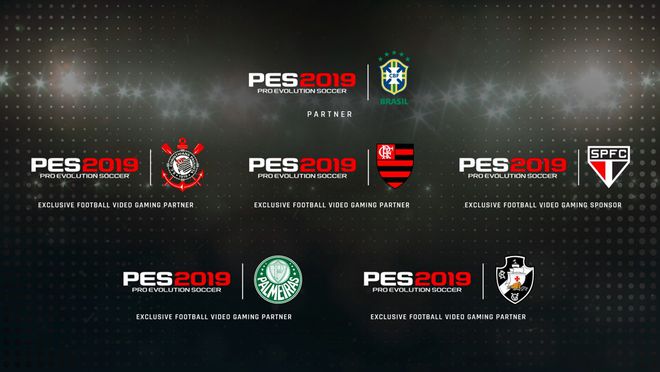 PES 2019 chega antes de FIFA com Campeonato Brasileiro e 5 times licenciados