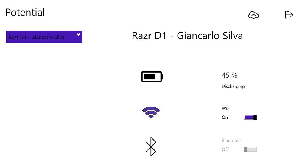 Monitorar bateria do smartphone com o Potential Monitorar bateria do smartphone com o Potential