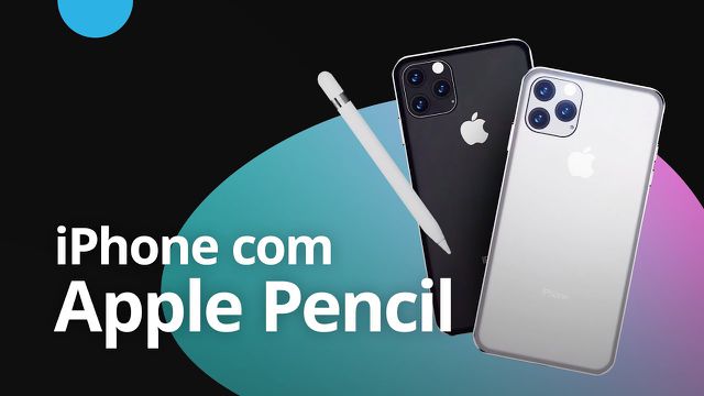 iPhone 11 Pro com suporte para Apple Pencil [CT News]