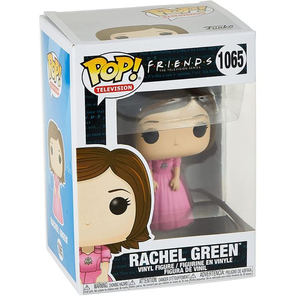 Pop Funko 1065 Rachel Green Pink Dress Friends