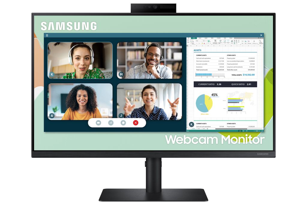 Monitor é voltado para produtividade (Imagem: Divulgação/Samsung)